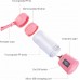 TnS HM-03 Mini Blender for Smoothies 0.38lt Pink