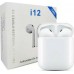 i200 Earbud Bluetooth Handsfree White