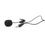 Gembird Clip-On 3,5mm Microphone Black - MIC-C-01