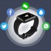 Smartwatch Fitness - 116 Plus Black