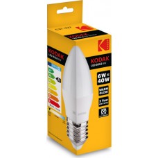 Kodak Led Lamp C37 E27 6w 480lm Warm