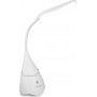 Esperanza Bluetooth Speaker With Led Light Charm White