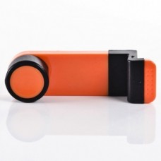 Universal Portable Adjustable 360 Degrees Rotatable Cradle Cell Phone GPS In Car Air Vent Mount Holder Cradle Bracket Orange
