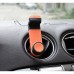 Universal Portable Adjustable 360 Degrees Rotatable Cradle Cell Phone GPS In Car Air Vent Mount Holder Cradle Bracket Orange