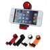 Universal Portable Adjustable 360 Degrees Rotatable Cradle Cell Phone GPS In Car Air Vent Mount Holder Cradle Bracket Orange