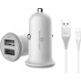 Power-tech Car Charger & Micro USB Cable PT-772