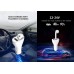 Car Charger Bluetooth Headset 2 In 1 White