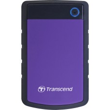 Transcend StoreJet 25H3P USB 3.0 External HDD 2TB 2.5 "Black