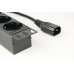 Energenie Pdu 8 Schuko Sockets 1u 16a C14 Plug 3m