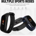 OEM M4 Smart Band Watch With Bluetooth - Black