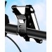 Usams Bicycle Stand For Smartphone Us-Zj053, Rubber, Black