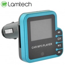Lamtech Digital Fm Trasmitter With Remote Control Blue