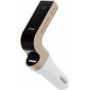 FM Transmitter CarG7 With MicroSD / Bluetooth Gold & Black
