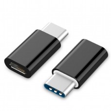 Cablexpert Usb2,0 Type-C Adapter (Cm/Micro Usb-F) Black