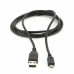 Cablexpert Double-Sided Usb 2.0 Am To Micro-Usb Cable 1m Black
