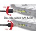 Cablexpert Double-Sided Usb 2.0 Am To Micro-Usb Cable 1m Black