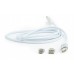 Cablexpert Magnetic 3 In 1 Usb Charging Combo Cable, Silver, 1m