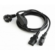 Cablexpert Power Splitter Cord C13 Vde Aproved 2m