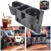 Dual Cup Holder For Car - Car Valet - 4607 - Black - OEM