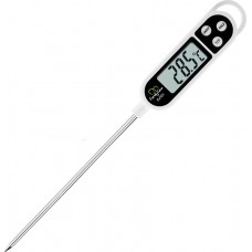 Digital Precision Kitchen Thermometer With Stainless Steel Pin