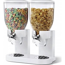 Cereal Dispenser 2x0.5lt White