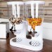 Cereal Dispenser 2x0.5lt White