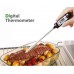 Digital Cooking Thermometer With Pin -50 ° C / + 300 ° C TP101 Black