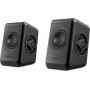 Sonic Gears Usb Powered Quad Bass Speakers 2,0 Black Cool Grey
