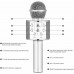 Wster Wireless Karaoke Microphone WS-858 Silver