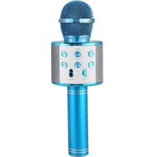 Wster Wireless Karaoke Microphone WS-858 Blue