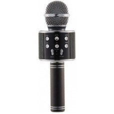 Wireless Bluetooth Microphone With Built-In Speaker And Karaoke Wster Ws-858