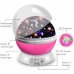 Rotating Light Projector Pink