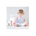 Allocacoc Puppylamp |janpim| Funny Puppy Table Lamp With Switch On His Tail (white)