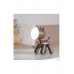 Allocacoc Puppylamp |janpim| Funny Puppy Table Lamp With Switch On His Tail (white)