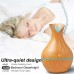 Aromatherapy Device & Ultrasonic Humidifier With 7 LED Colors 130 ml Mini Ultrasonic Aroma Humidifier J-036 Beige