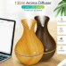 Aromatherapy Device & Ultrasonic Humidifier With 7 LED Colors 130 ml Mini Ultrasonic Aroma Humidifier J-036 Beige
