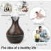 Aromatherapy Device & Ultrasonic Humidifier With 7 LED Colors 130 ml Mini Ultrasonic Aroma Humidifier J-036 Beige