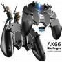 Pubg Wireless Controller Ak-66 Six Finger All-In-One Mobile Game Controller Black