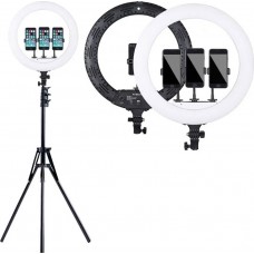 Led Ring Light With 3 Mobile Holders 35cm