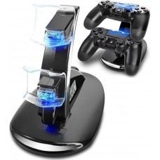 Support And Charging Base For Two Ps4 Controls
