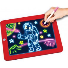 Portable Magic Sketchpad Painting Tablet With Phosphorescent Colors