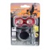 ESPERANZA Rear Bicycle Light Arktur EOT013, 2 LED, Black