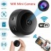 Mini Wireless Ip Wifi Hidden Camera A9 1080p Hd Round Night Capture - Black