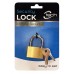 CTECH Security Padlock With Key CTL-0013, 60mm, Metal
