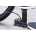AMIO Foot pump PU03, with pressure gauge, 160PSI, black