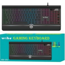 Weibo WB-580 Gaming Keyboard with Illuminated Keys