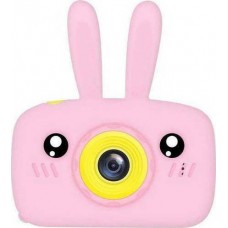 Andowl QK6 Compact Camera 10MP With 2 "Screen Pink