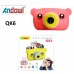 Andowl QK6 Compact Camera 10MP With 2 "Screen Pink