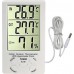 Digital Thermometer And Hygrometer With Dual Sensor - Ta298