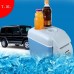 Huanjie Portable Car Refrigerator Cooler Portable Electric Refrigerator 7.5lt 12V Blue